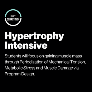 Hypertrophy Intensive