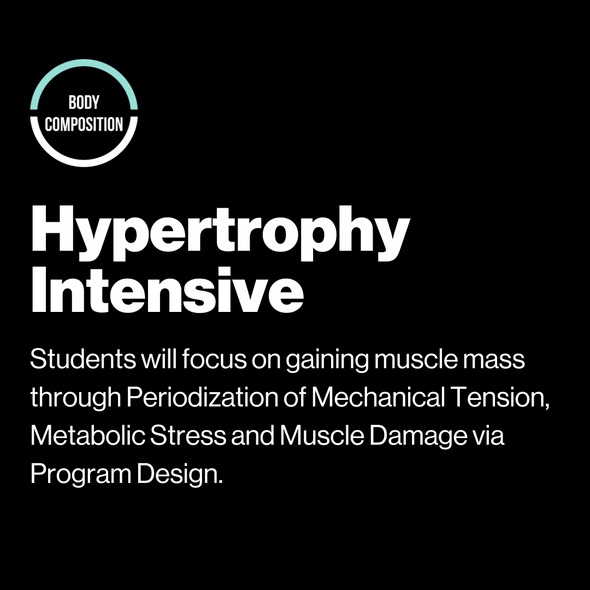 Hypertrophy Intensive