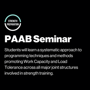 PAAB Seminar