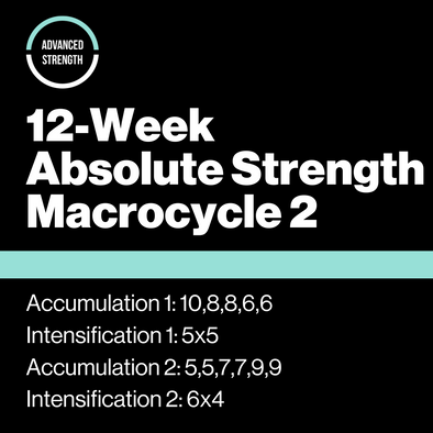 12-Week Absolute Strength Program 2
