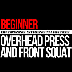 Beginner: Overhead Press & Front Squat Macrocycle