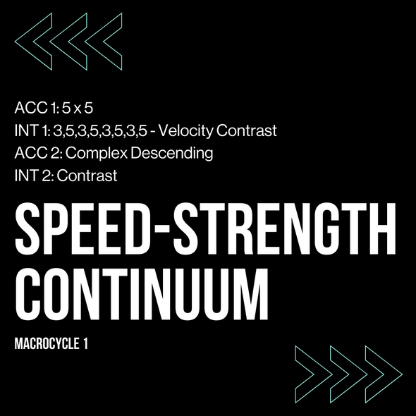 Speed-Strength Continuum Program